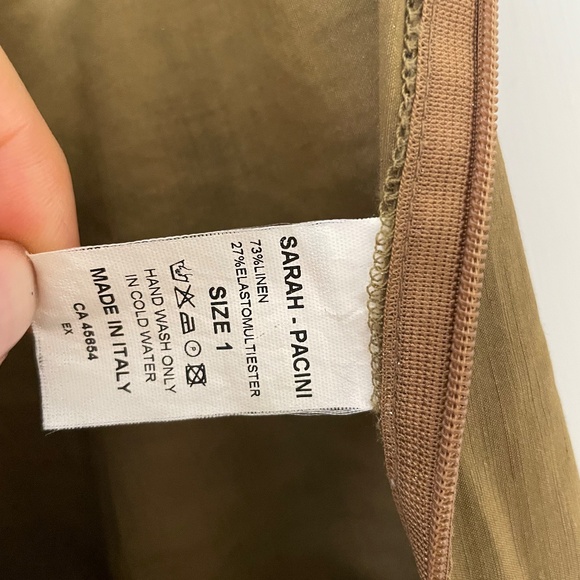 Sarah Pacini Linen Pants - Picture 6 of 6